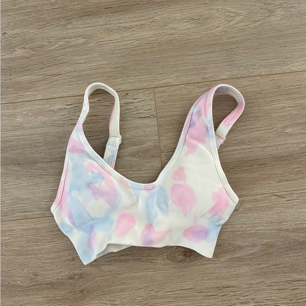 Bo+Tee Cotton Candy Sports Bra